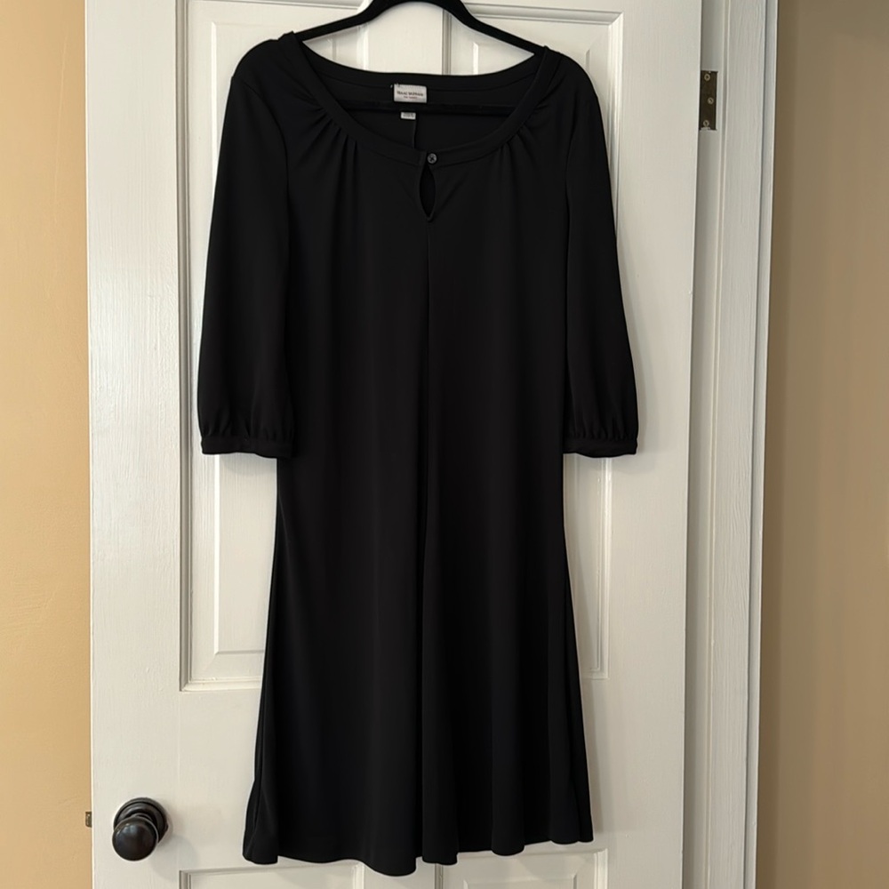 Everyday  Black Fit and Flare Dress